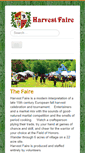 Mobile Screenshot of harvestfaire.org